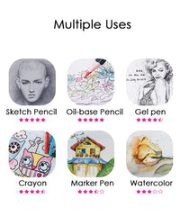 25 Sheets 100 GSM Sketch Pad A4