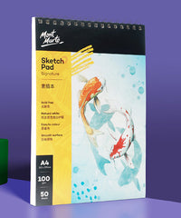 25 Sheets 100 GSM Sketch Pad A4