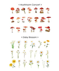 240 Pcs Garden Charm Sticker Set