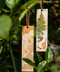 30 Sheets Natural Forest Paper Bookmarks