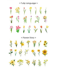 240 Pcs Garden Charm Sticker Set