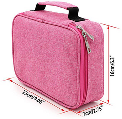 72 Holes Painting Pencils Case Canvas School Pencil Cases