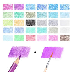 120 Colors Professional Oil Color Pencil Soft Wood Watercolor Pencils Pencil Set