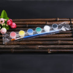 6 Colors Kids' Acrylic Paint 3ml Acrylic Paint Set For Kids