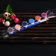 6 Colors Kids' Acrylic Paint 3ml Acrylic Paint Set For Kids