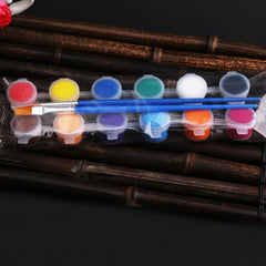 Acrylic Paint Strip Kindergarten Children Watercolor Painting 12/8 Color Set Diy Stone Painting Ceramic Painting Sealed Box