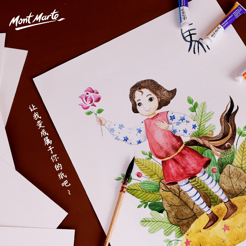 300 GSM Thickened Watercolor Paper - honeylives