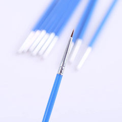 20 Pcs Thin Art Supplies Hand Painted Acrylic Hook Line Pen Paint Painting Brush
