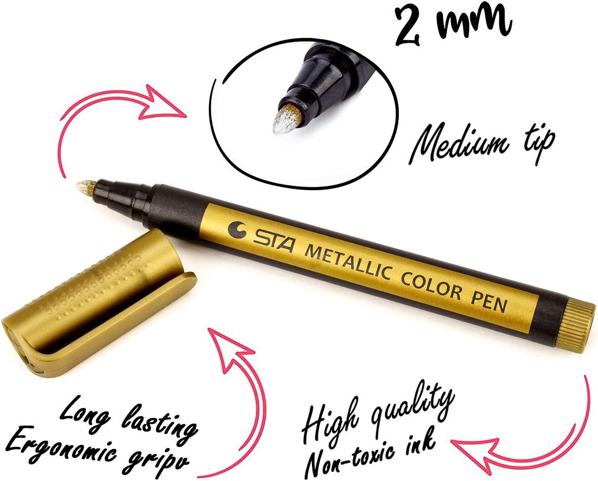 Metallic Marker Pens | Fire Paint Seal Special Pens