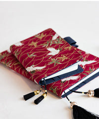 Handmade Classical Phoenix & Crane Bullet Journal