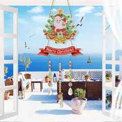 5D Diamond Painting Mandala Flowers Wind Chime DIY Diamond Art Kit for Christmas Wall Home Decor