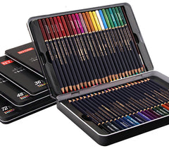 Professional Watercolor Pencil 72 Colors Soft Water Soluble Colored Pencils For Painting Student Artist Art Supplies