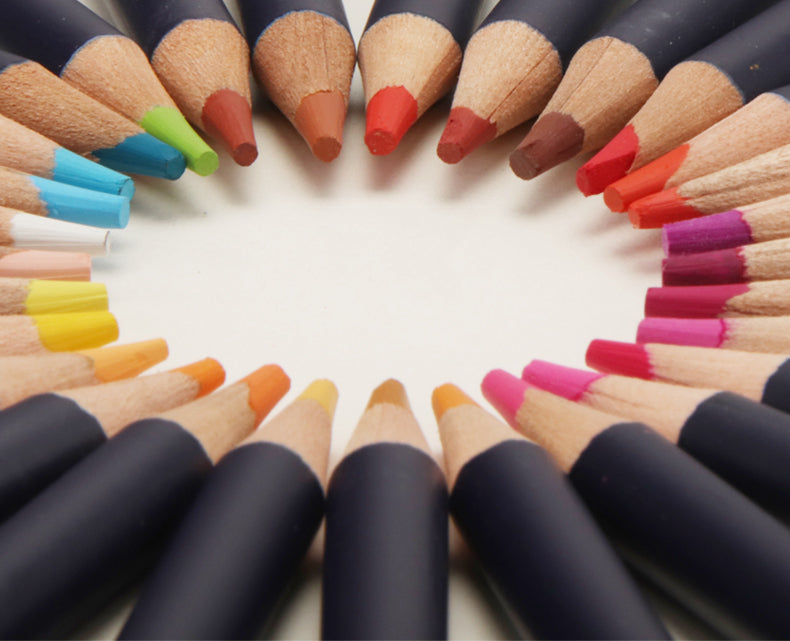 Professional Watercolor Pencil 72 Colors Soft Water Soluble Colored Pencils For Painting Student Artist Art Supplies