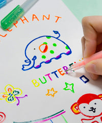 6 Pcs Candy Color 3D Jelly Gel Pen Set