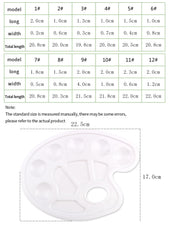 14 Pcs Nylon Paint Brushes Set Art Painting Brushes Professional Oil Watercolor Paint brush Set with 12 Pcs Painting Brushes + 1Pcs Color Palette+ 1Pcs Pencil Case, Art Supplies