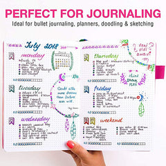 12/24/36/48/60 PCS Colored Art Sketching Markers Drawing Set Double-head Watercolor paint brush pen Diary supplies Stationery