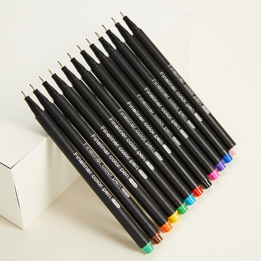 12/24/36/48/60/100 Gel Pen Colorful Neutral Permanent Fineliner Pens