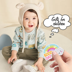 5D Unicorn Donut Diamond Painting Kit With Keychains