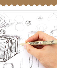 Micron Sketch Marker Pen Set Black Sketching Pen Set Drawing Waterproof Art Supplies Manga Comic Handwriting Pen