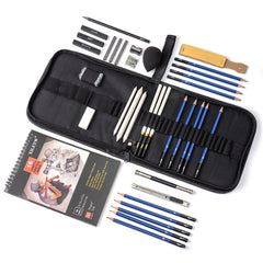 37pcs/set Drawing Kit Sketching Pencils Set