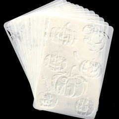 12 pcs Halloween Stencil kit