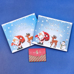 Christmas Countdown Advent Calendar DIY Charm Bracelet Necklace Jewelry Making Kit For Kids Children Xmas Gifts