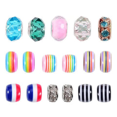 60pcs Bracelet Making Kit Unicorn Jewelry DIY Set Jewelry Making Supplies Mermaid Unicorn Gifts for Teen Girls Crafts for Girls Ages 8-12