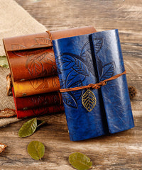 Autumn Atmosphere Vintage Leather Bullet Journal