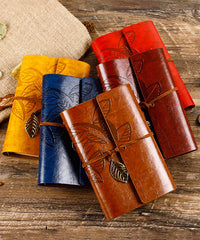 Autumn Atmosphere Vintage Leather Bullet Journal