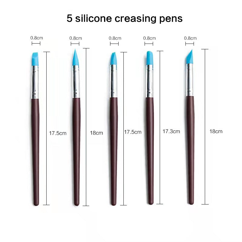 43Pcs/Set Clay Sculpting Tool Wood Handle Pottery Clay Ceramics Molding Tools DIY Dotting Art Craft Carving Tools Clay Tools