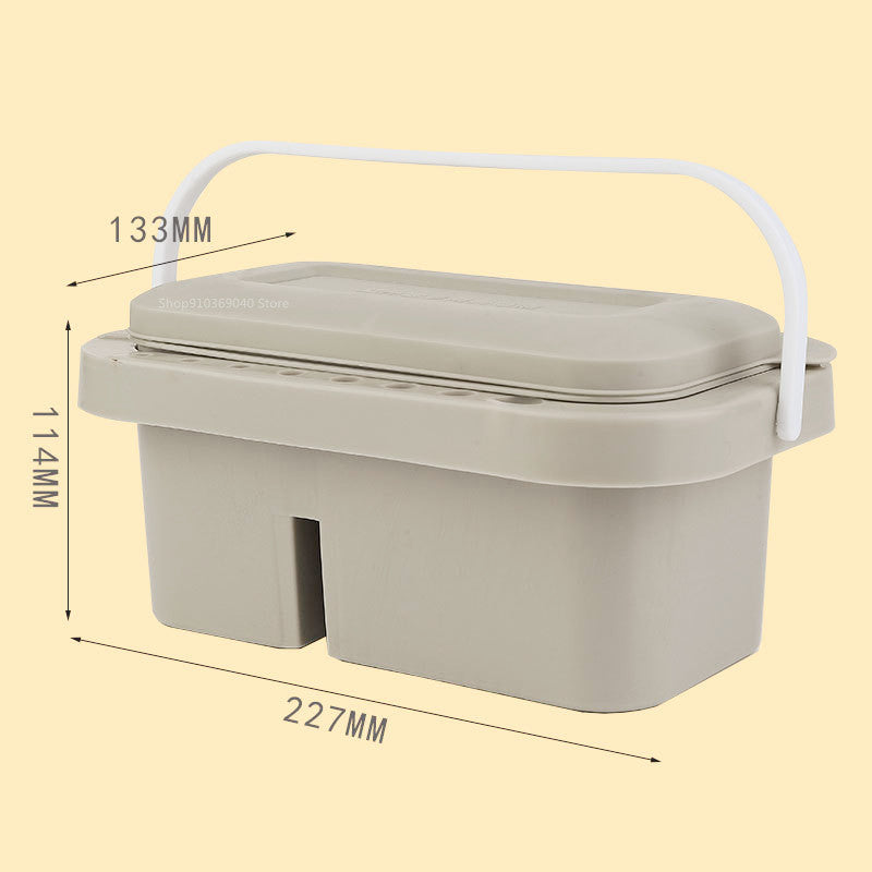 Brush Washing Bucket Multifunction Pen Barrel Brush Washer With Art Palette Brush Holder, Art Supplies Brush Washing Tool.