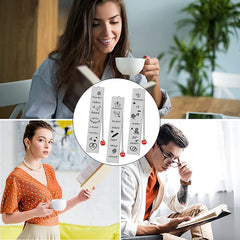 5 Pieces Teacher Bookmark Thank You Bookmark With Pendant Classic Graduation Teacher Bookmark