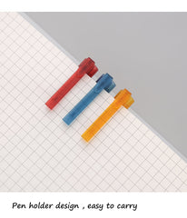 0.5mm Color Ink Rollerball Pen Straight Liquid Gel Pens