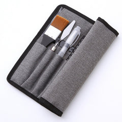 18pcs/set Nylon Hair Wooden Handle Watercolor Paint Brush Pen Scrubbing Scraper Acrylic Painting Art Paint Brushes Supplies