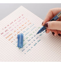 0.5mm Color Ink Rollerball Pen Straight Liquid Gel Pens