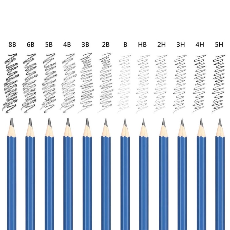 96 Pcs Sketch Pencil Set With 95 Pcs Sketch Pencil + Sketch Notebook Painting Color Pencil Set Painting Color Pencil Set Art Supplies Kit For Professional Art Drawing