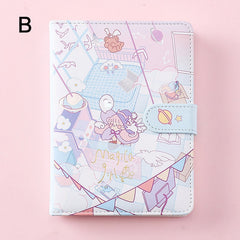 Cute Magical Girl Journal Kawaii Girl Notebook,