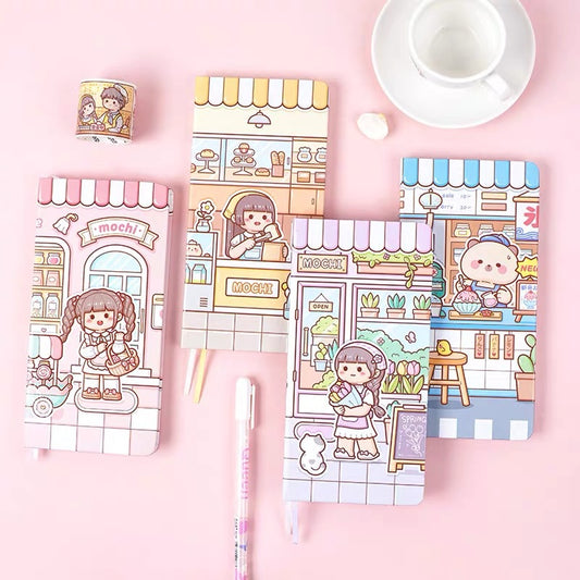 Cute Little Mochi Kawaii Cartoon Series Weekly Plan