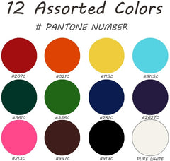 12 Colors Watercolor Paint Set Washable Watercolor Paint Set with Paint Brushes For Kids and Adults Drawing Coloring Painting, Washable Paint for Classroom, Parties, Kindergarten and Art Activities