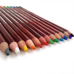 12Pcs Professional Pastel Wood Pencil Set