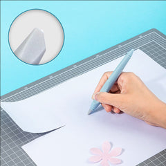 Art Ceramic Utility Knife Portable Paper Carving Retractable Blade DIY Letter Opener Office Stationery Cutting Supplies Safety Cutter Paper Knife Accessories