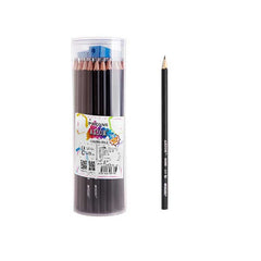 50 Pcs Log Writing HB Sketch Pencil Set