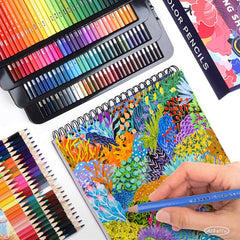 120 Colors Professional Oil Color Pencil Soft Wood Watercolor Pencils Pencil Set