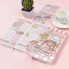 Cute Little Mochi Kawaii Cartoon Series Weekly Plan
