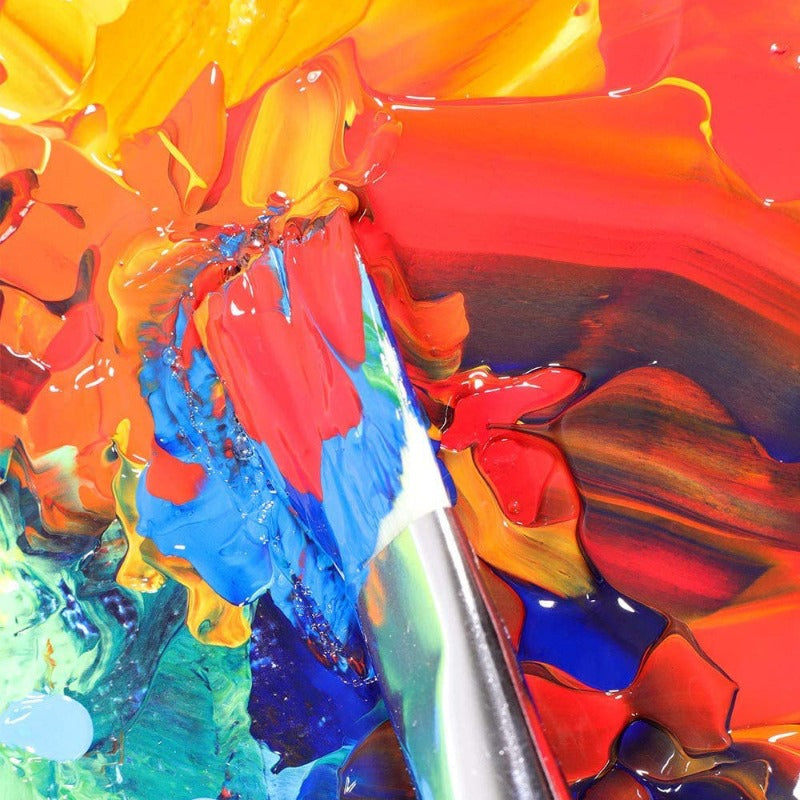 36ml Acrylic Paint Set 18/24/36/48 Colors Art Craft Paints Children's Hand-painted Graffiti Canvas Wall Painting Waterproof Professional Art Supplies