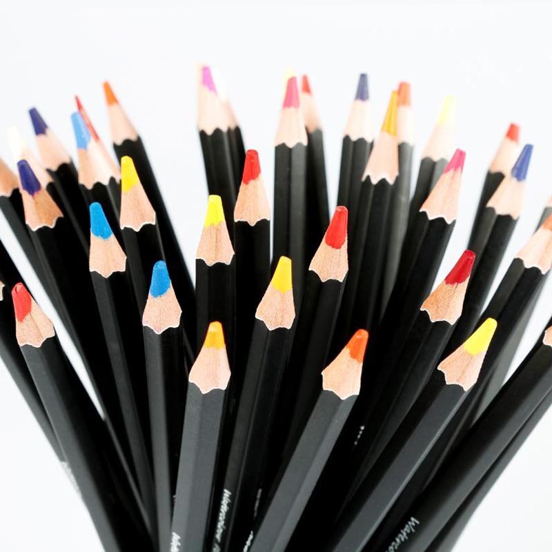 48 72 120 Professional Lapis Colored Pencils Watercolor Set - honeylives