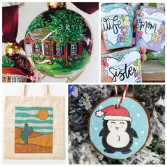 Acrylic Paint Markers Pen 12/24/36 Colors Acrylic Paint Marker Pens Set For Rocks Painting, Ceramic, Glass, Wood, Fabric, Canvas, Mugs, DIY Craft Making Supplies, Scrapbooking Craft, Card Making