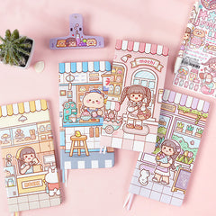 Cute Little Mochi Kawaii Cartoon Series Weekly Plan