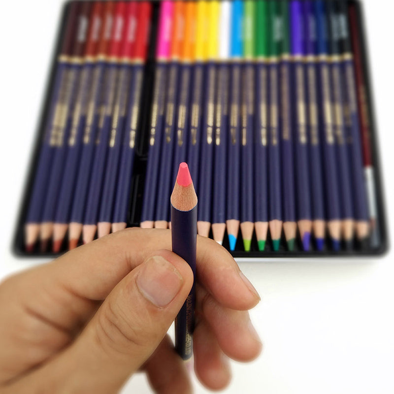 Professional Watercolor Pencil 72 Colors Soft Water Soluble Colored Pencils For Painting Student Artist Art Supplies