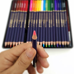 Professional Watercolor Pencil 72 Colors Soft Water Soluble Colored Pencils For Painting Student Artist Art Supplies